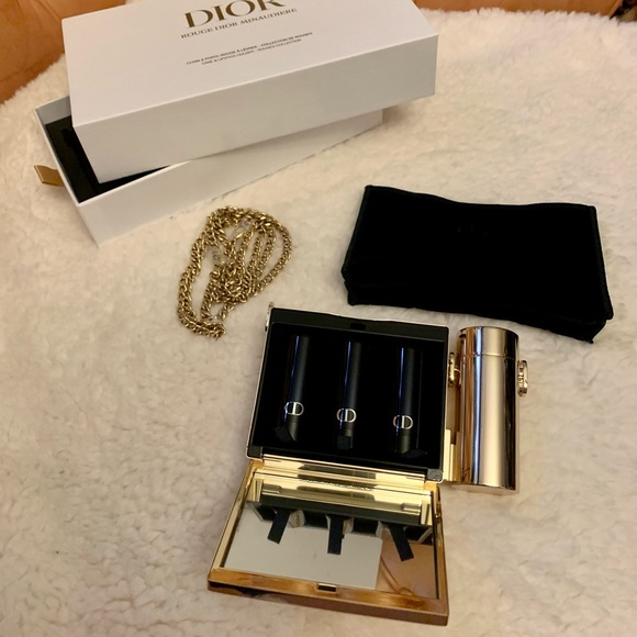 ~SOLD~Dior Rouge Minaudiere Clutch Lip Set BNIB - Picture 6 of 10
